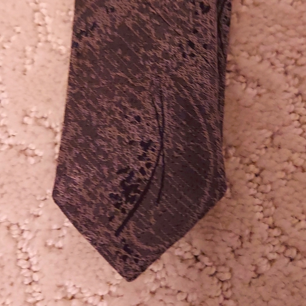 Rick Bennett men's skinny tie
